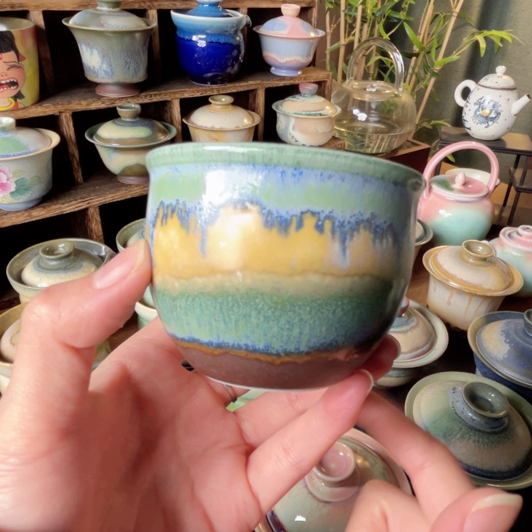 杯纯手柴烧纯手工制作工艺