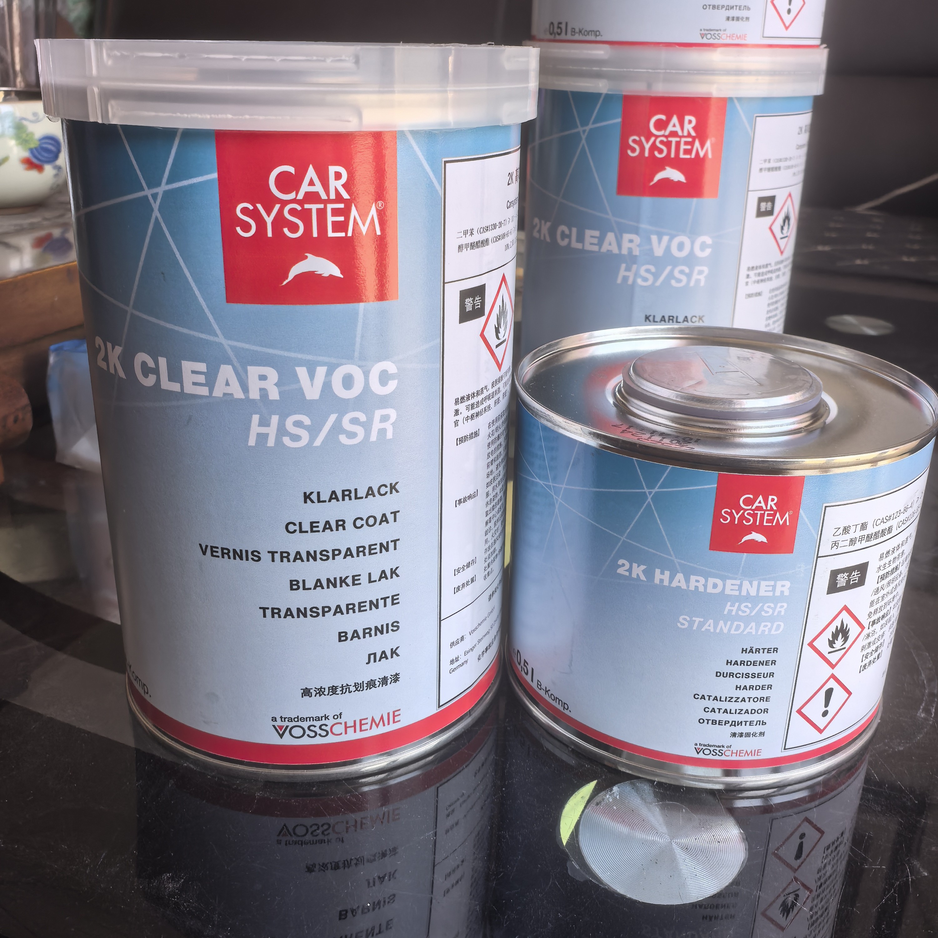 原装海豚高硬度抗划伤抗黄变高韧性豪车清漆