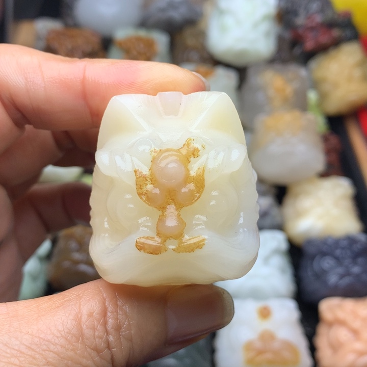 玛瑙/玉髓合金挂件