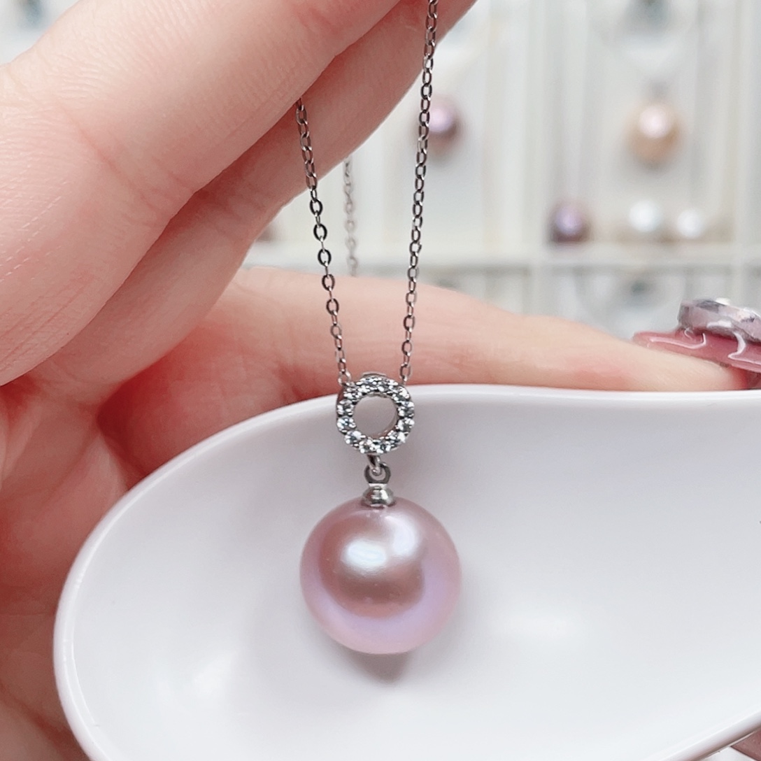 淡水珍珠合金吊坠(赠链)