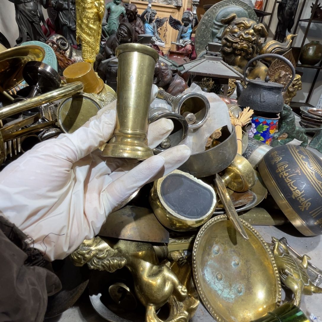 大阪回流铜器摆件13