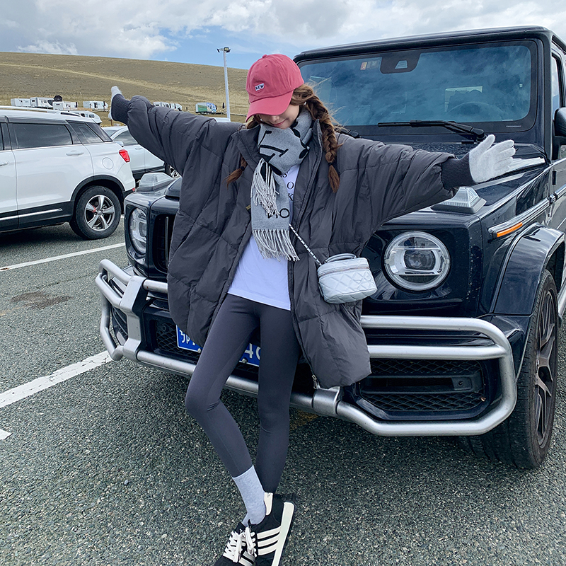 2025年新款棉服女冬中长款韩版宽松棉袄外套潮流高级感加厚棉衣潮