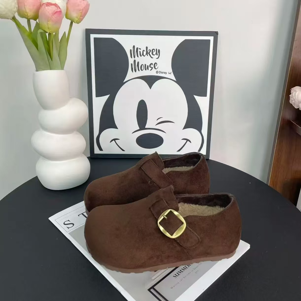 A-8厚底内增高博肯鞋休闲百搭