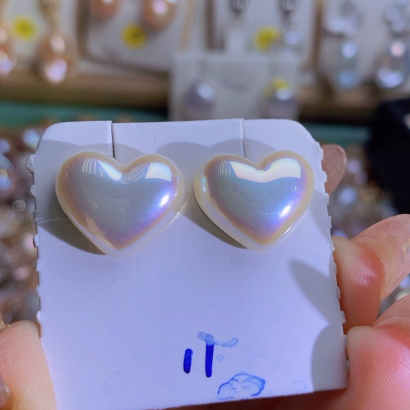 【闪购商品】淡水珍珠天然淡水珍珠（微瑕）合金