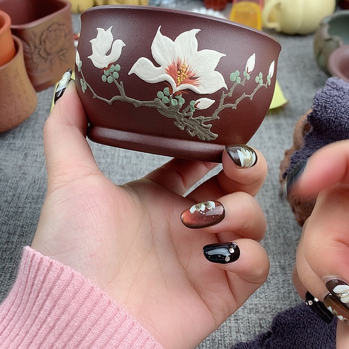 紫砂茶杯高端主人杯