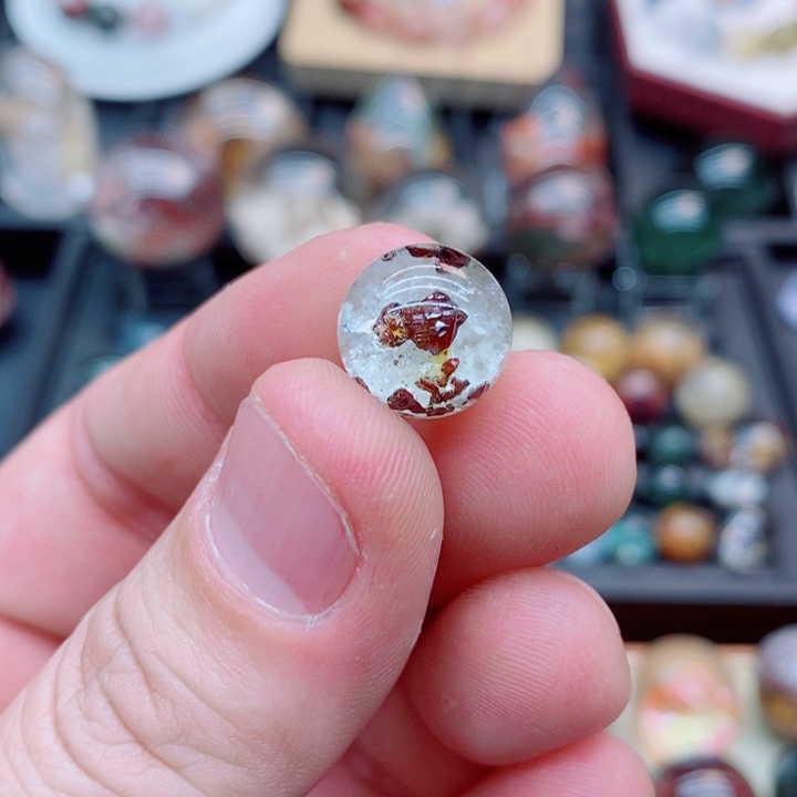 未镶嵌水晶颈饰水晶裸石未镶嵌