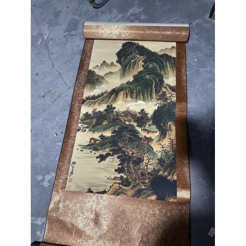 精品摆件新布挂三水