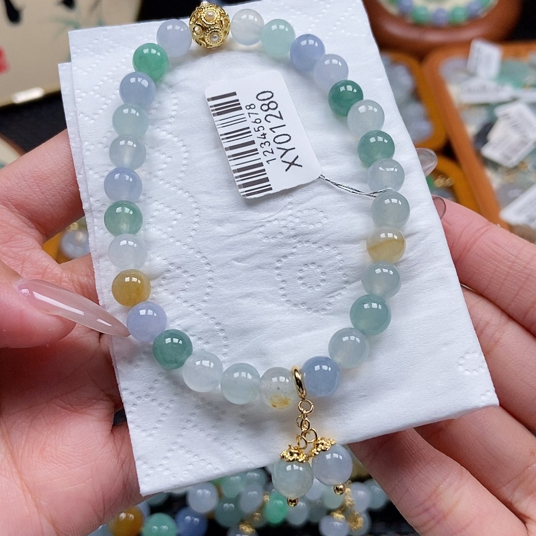 未镶嵌挂件翡翠闪