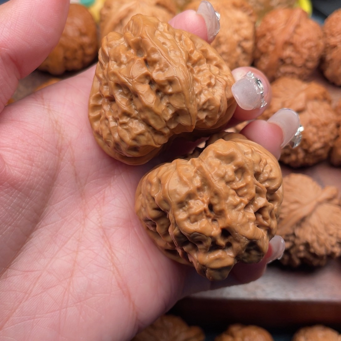 文玩核桃把件延庆毕业肌肉开背蛙42