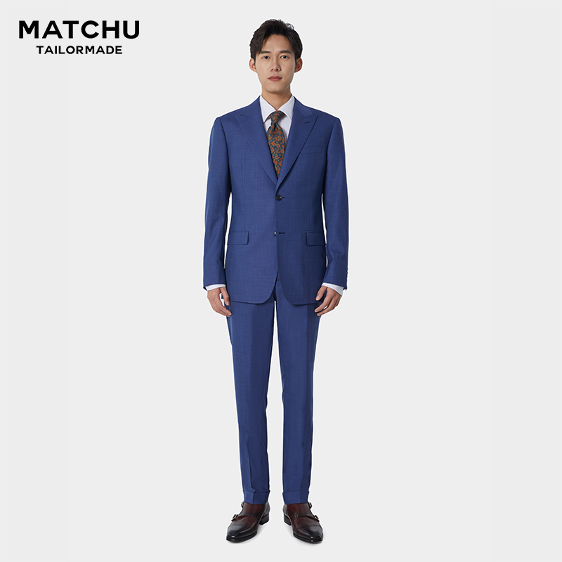 MatchU/码尚定制【高腰版】总裁黑金澳洲全羊毛高定商务套西
