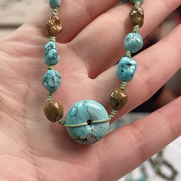 未镶嵌绿松石珠宝奇石