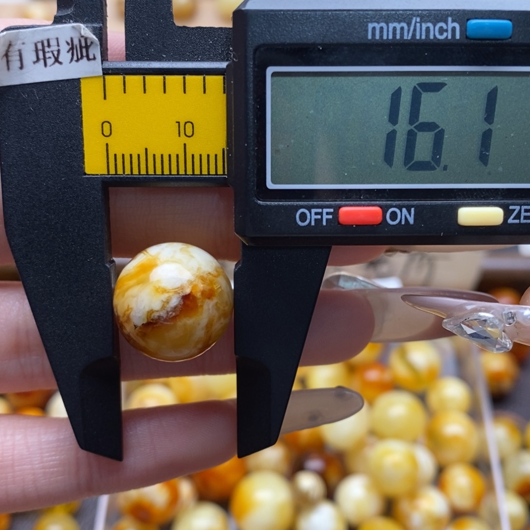 琥珀未镶嵌珠宝奇石蜜蜡1175