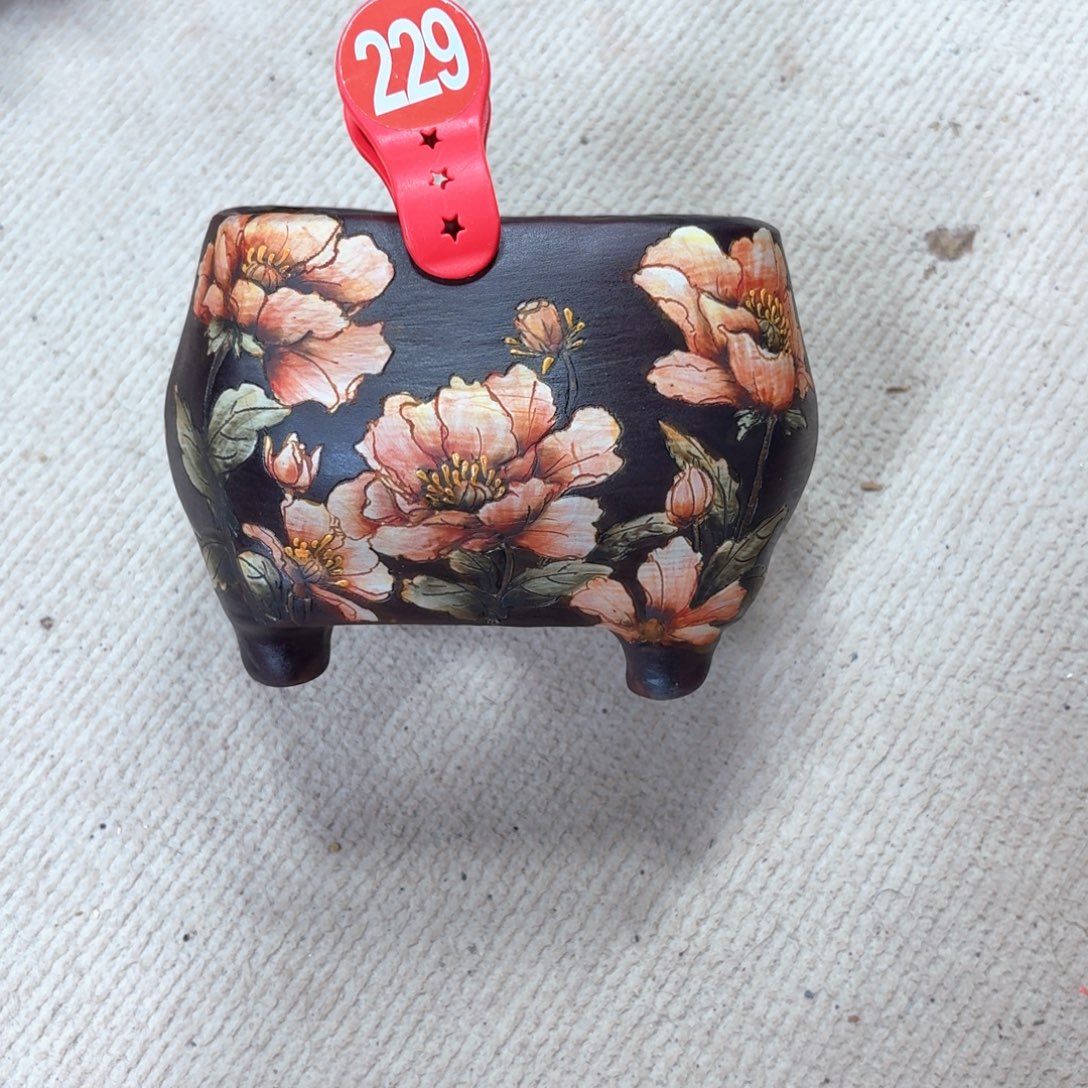 陌***涵紫砂花盆陶瓷多肉花盆精品