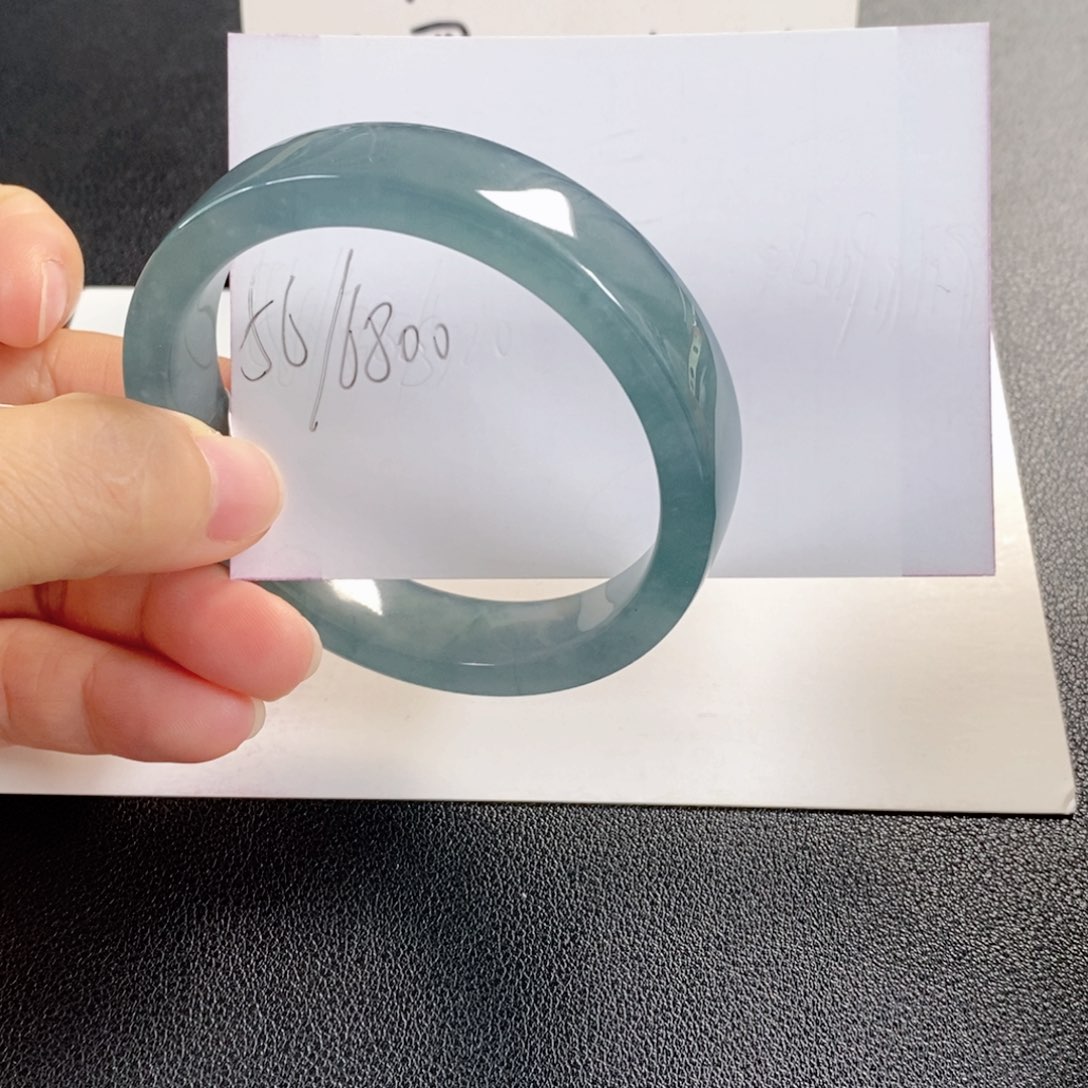 翡翠未镶嵌手镯天然翡翠