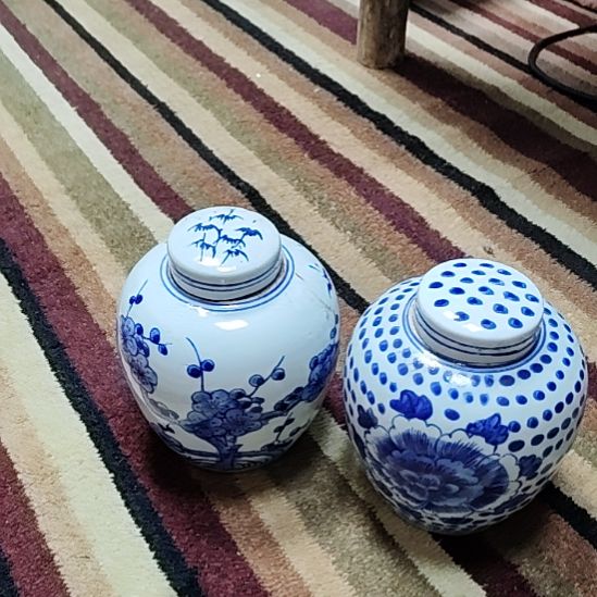 紫砂茶盏福*安茶叶罐完好无损一个