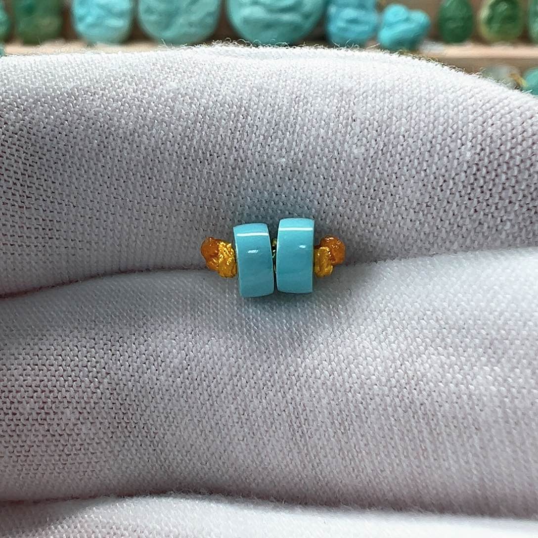 未镶嵌绿松石隔片5.2x2.4mm