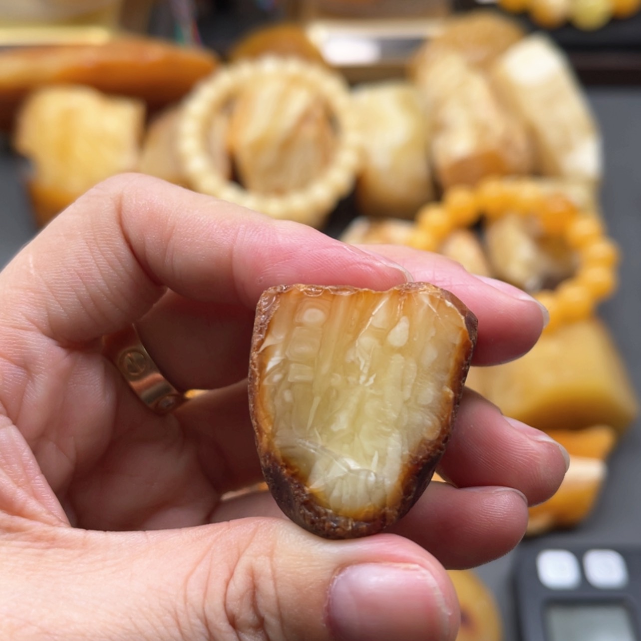 【闪购商品】未镶嵌定制琥珀天然琥珀蜜蜡原石定制