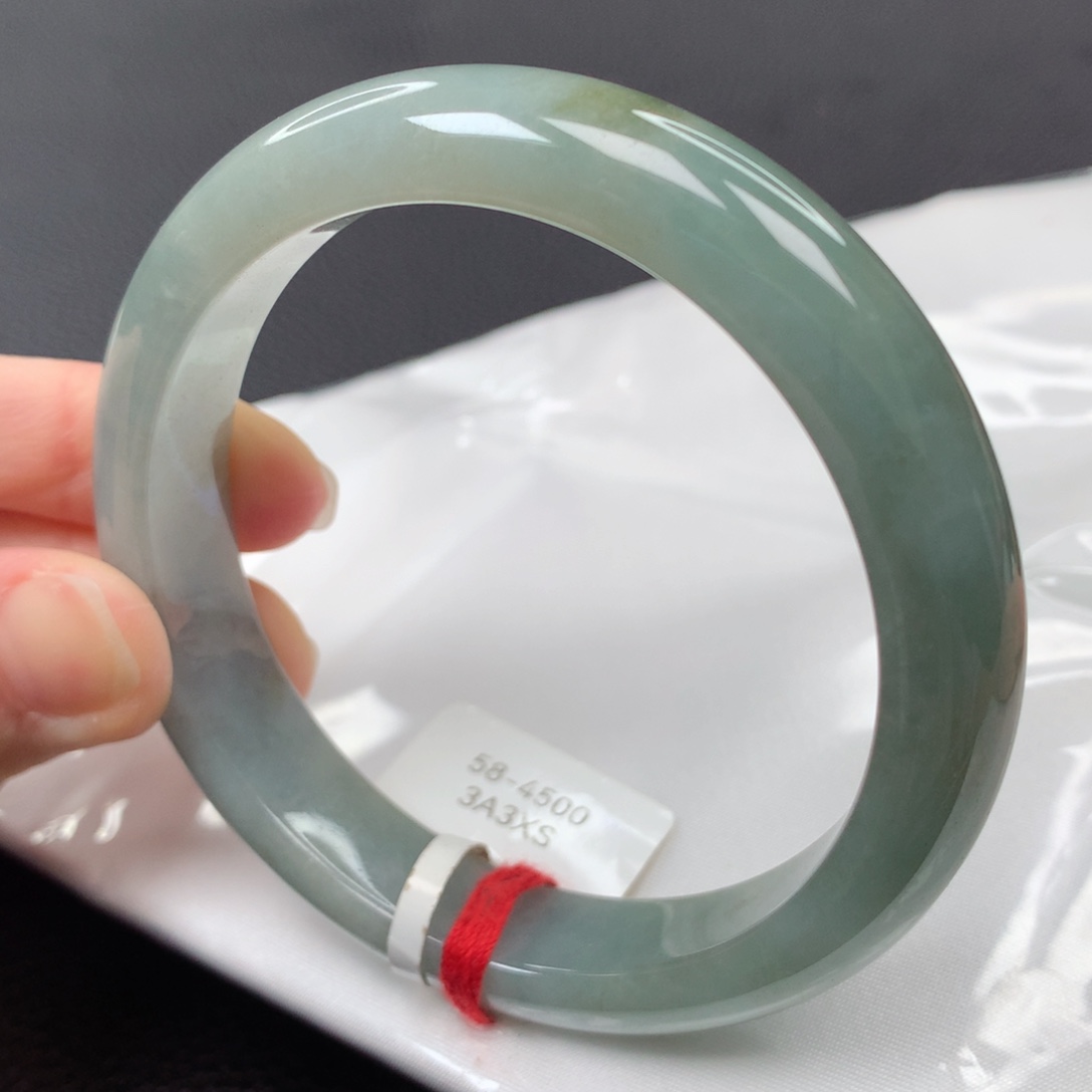 【闪购商品】翡翠手镯未镶嵌35号正圈