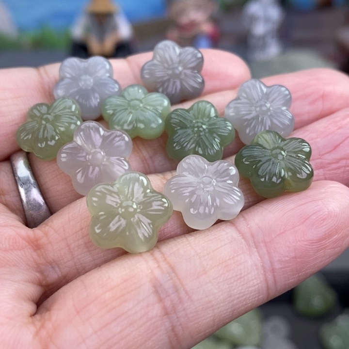 和田玉颈饰未镶嵌多样性发货一个