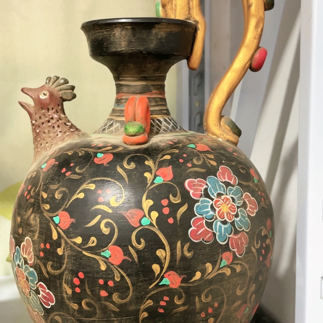 瓦当摆件摆件茶桌茶台陶瓷史**科