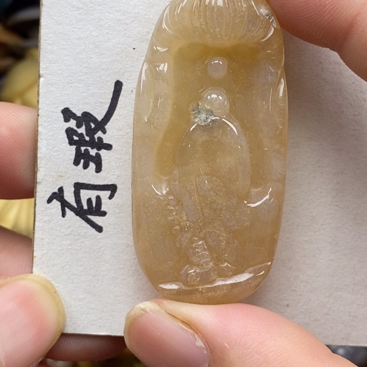 硅化珊瑚（珊瑚玉）未镶嵌颈饰