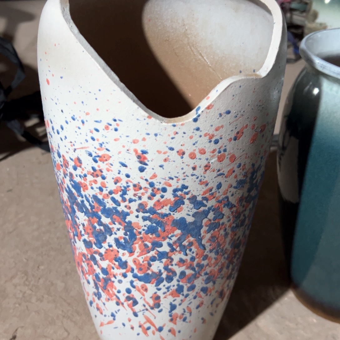 红陶瑕疵15-40一个