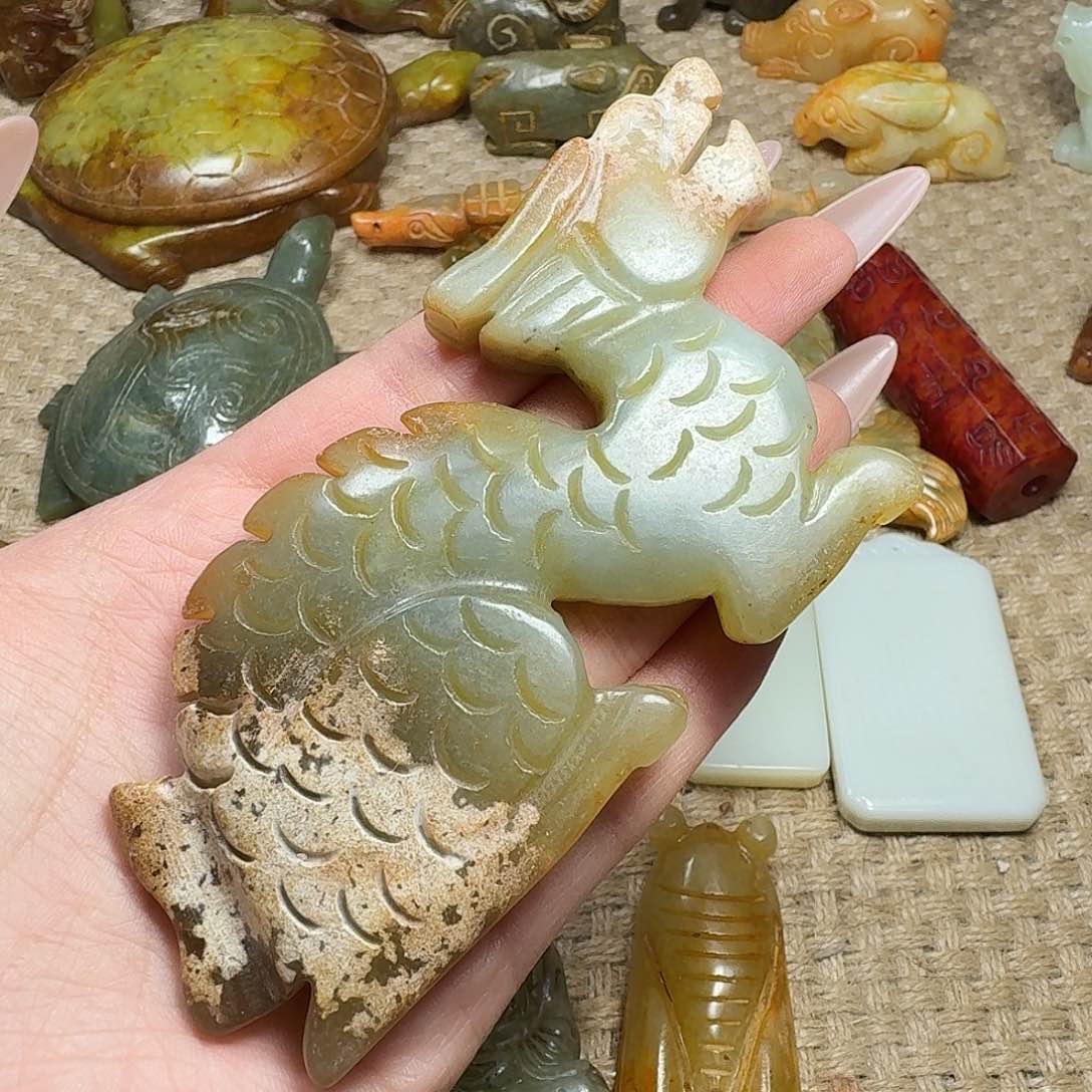 白玉菩提吊坠挂件