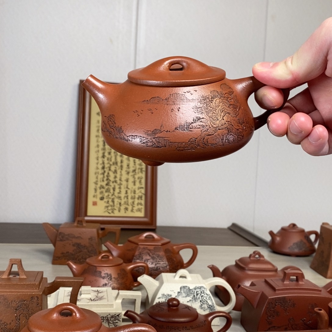 茶壶紫砂原矿泥料传统工艺制作