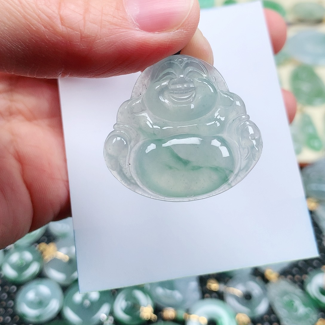 【闪购商品】翡翠吊坠(不含链)未镶嵌佛公