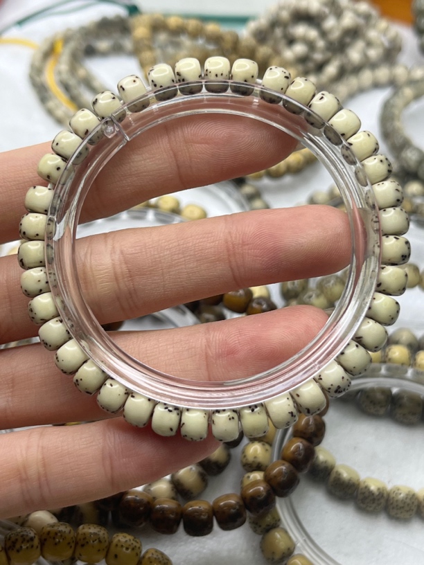 原生态海南料星月菩提算盘高油高密