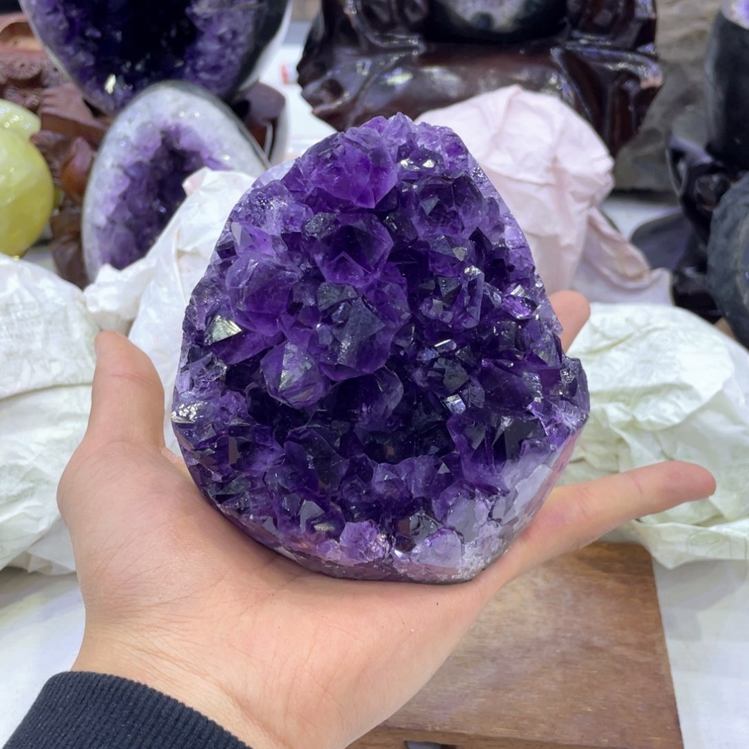 未镶嵌紫晶大型摆件（非配饰）