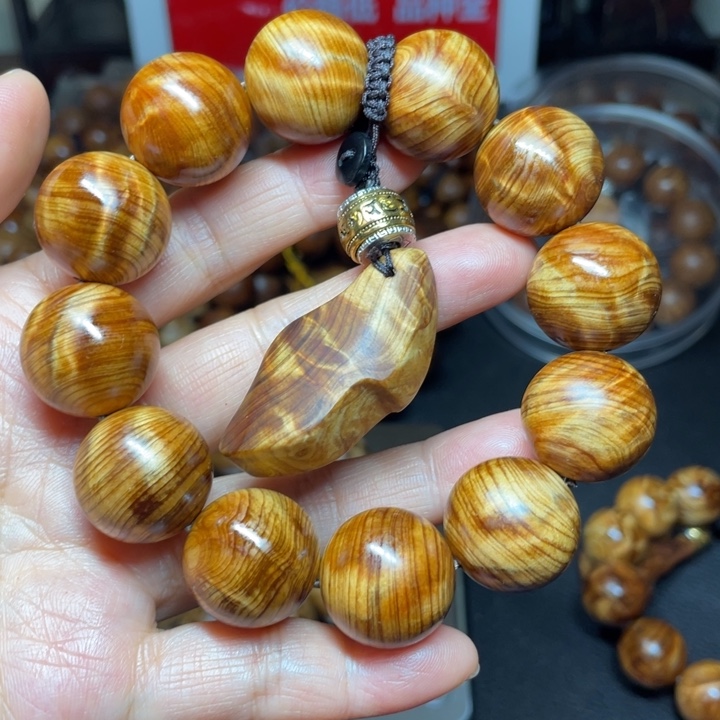 柏木（崖柏）手串/手链流**乐