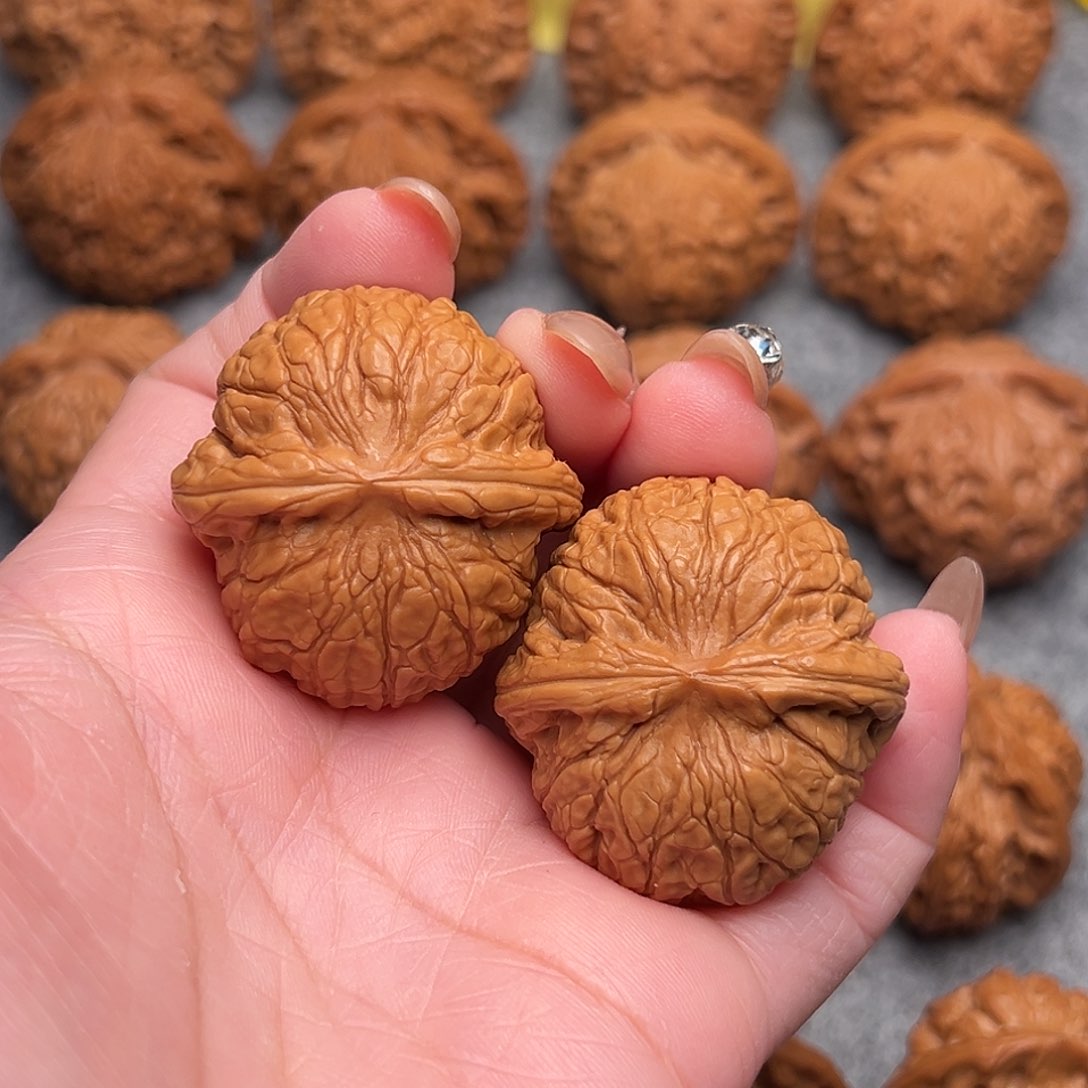 把件文玩核桃精品大肚爆肉乾隆磨37+全品肚39毕业款