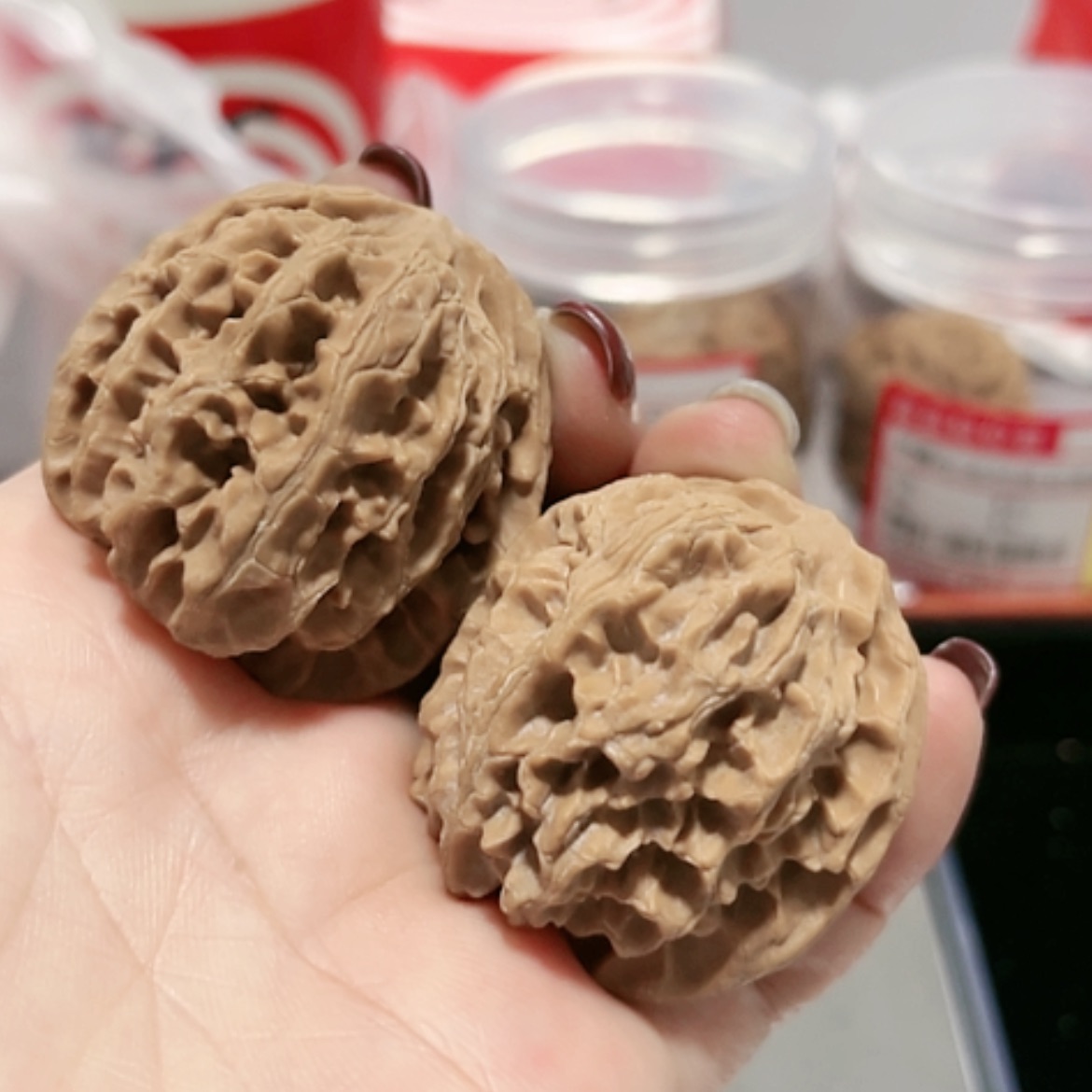 【闪购商品】文玩核桃把件苹果园40