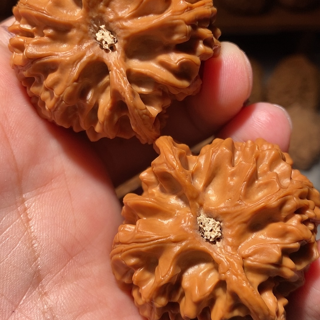 把件文玩核桃200苹果园45尺全品手工打底