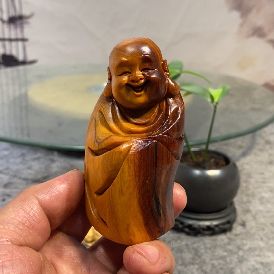 【闪购商品】柏木（崖柏）根雕木雕工艺品摆件家居手把件