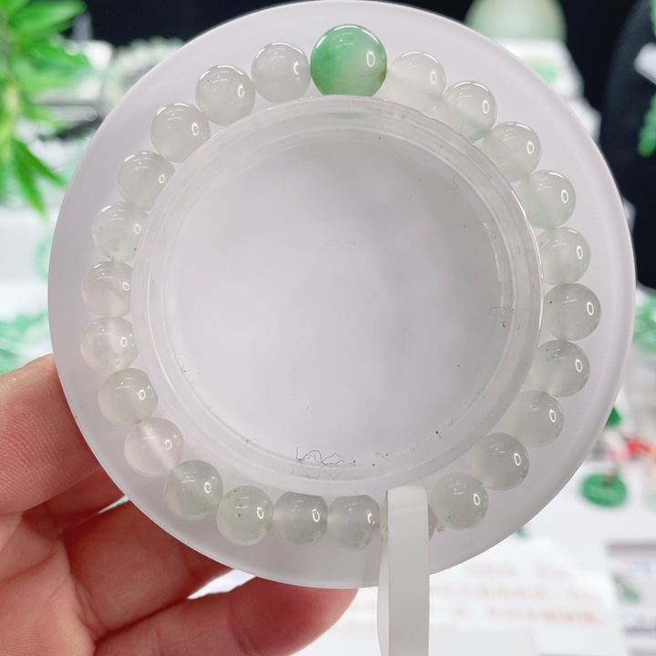 石英质玉未镶嵌手链