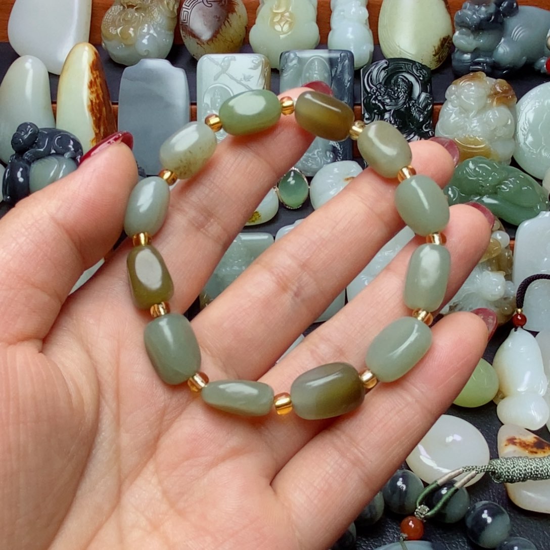 未镶嵌手链和田玉