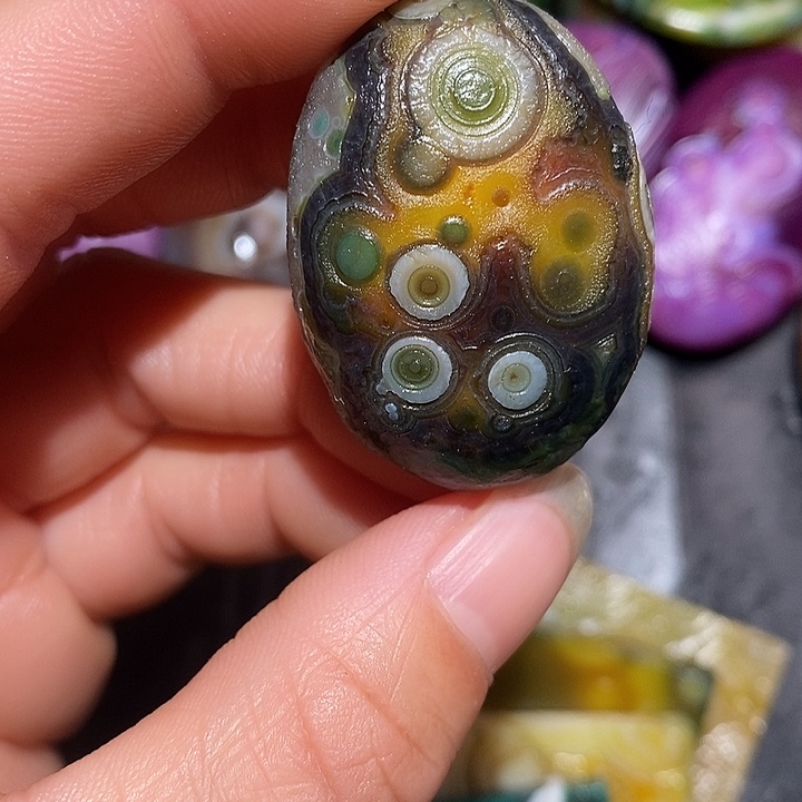 局***.玛瑙/玉髓合金颈饰