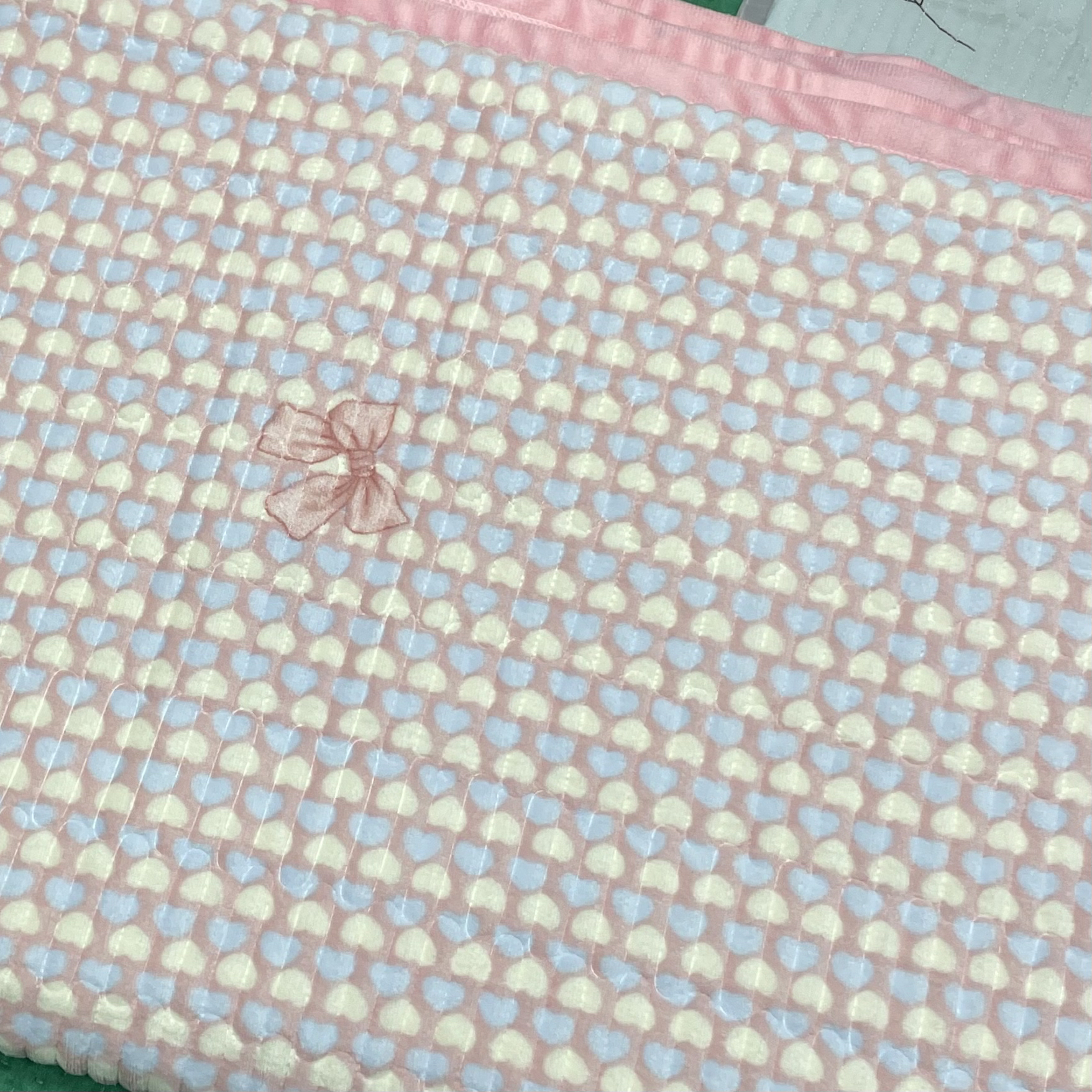 90*200宿舍款加厚牛奶绒双面床盖卡通可爱