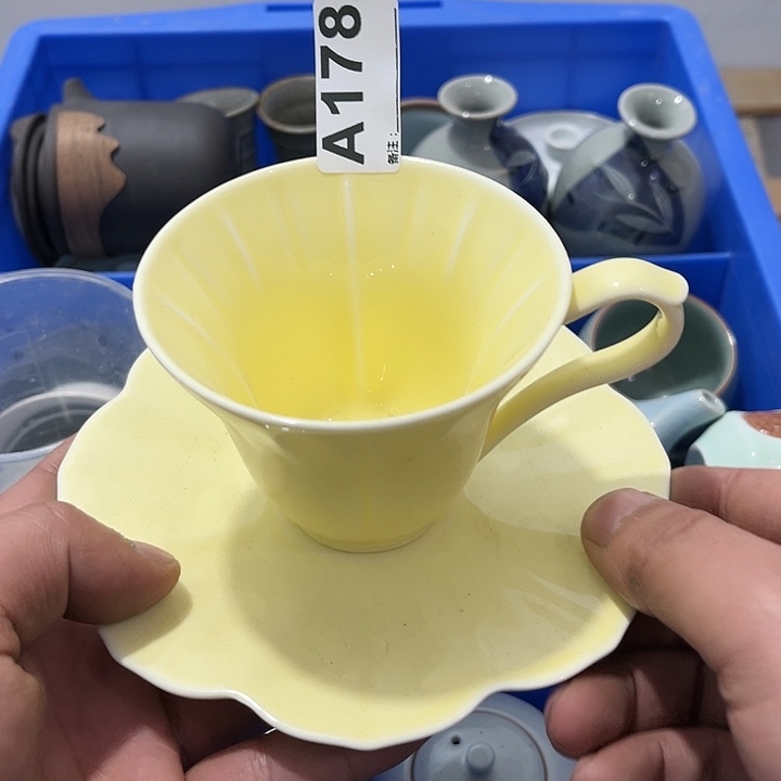 茶具默认微瑕瓷器、茶具、壶、摆件，介意勿拍 