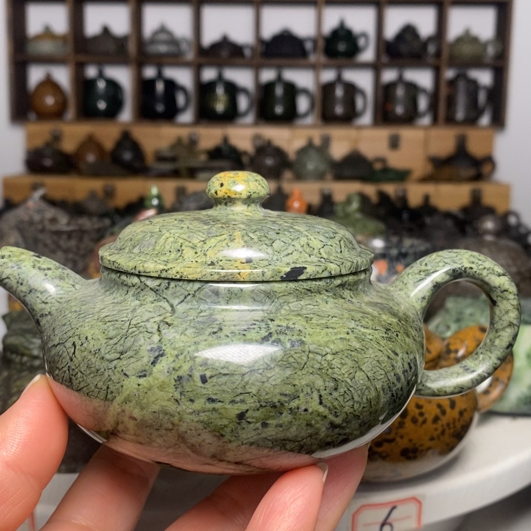 藏玉药王石福利款扁仿古240cc