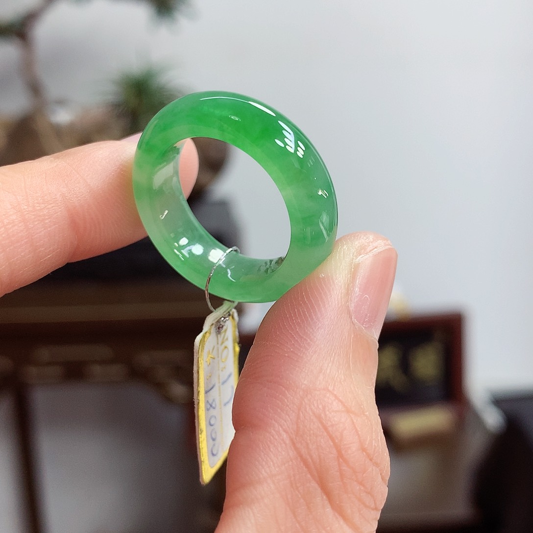 未镶嵌戒指翡翠17号