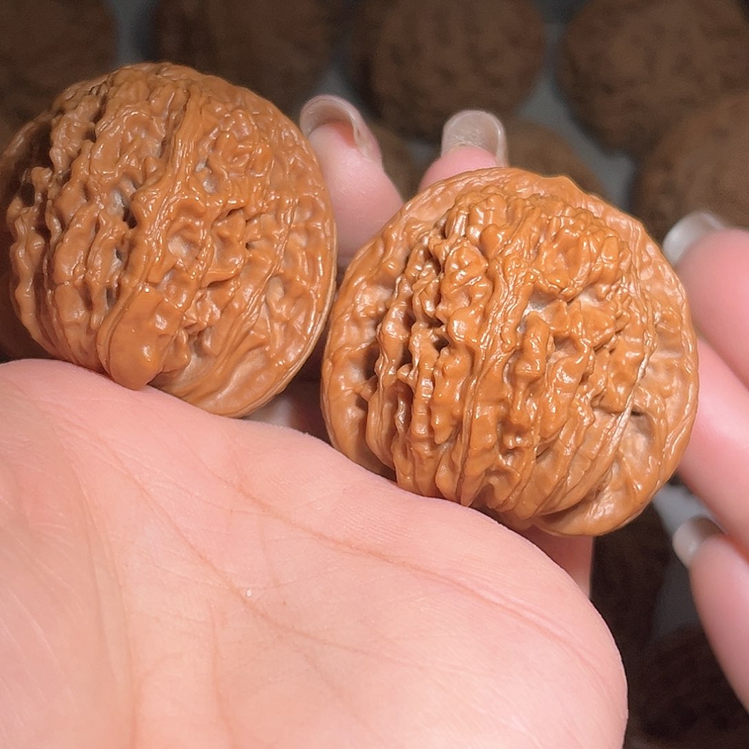 桃核把件平谷一代楼44全品文玩