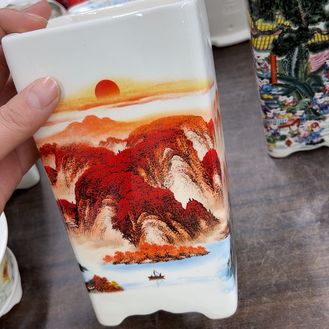 紫砂花盆301号瑕疵10/19cm