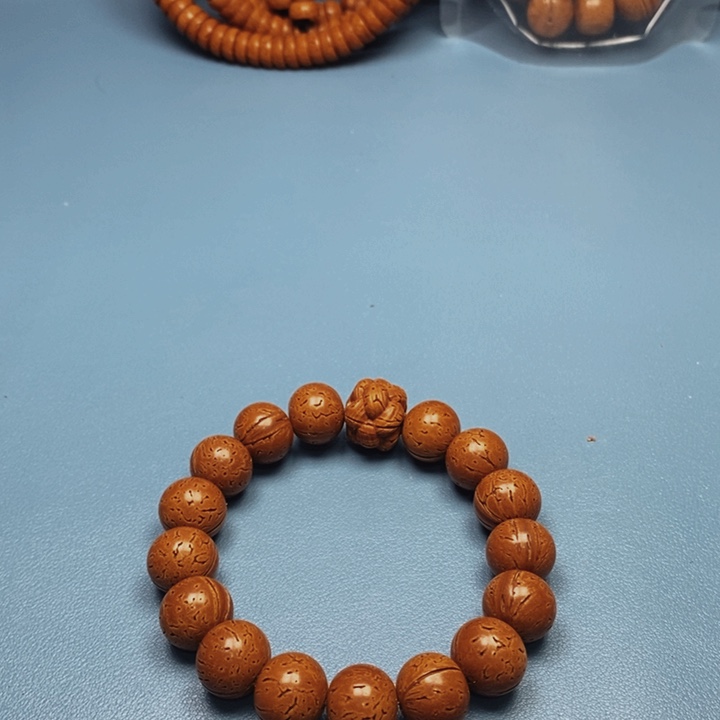 桃核手串苹果15全品16颗