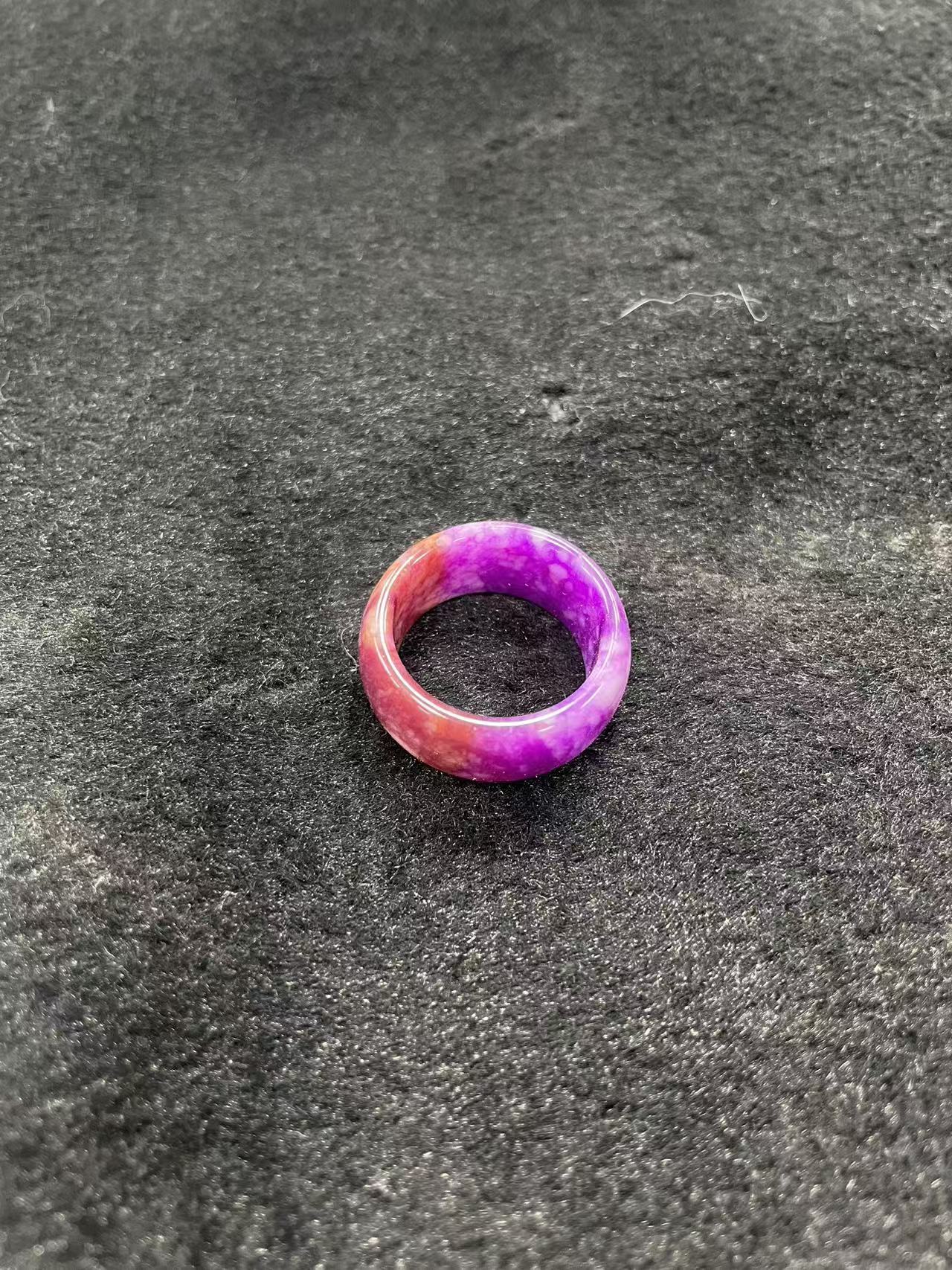 Z47丝绒板戒精美女款