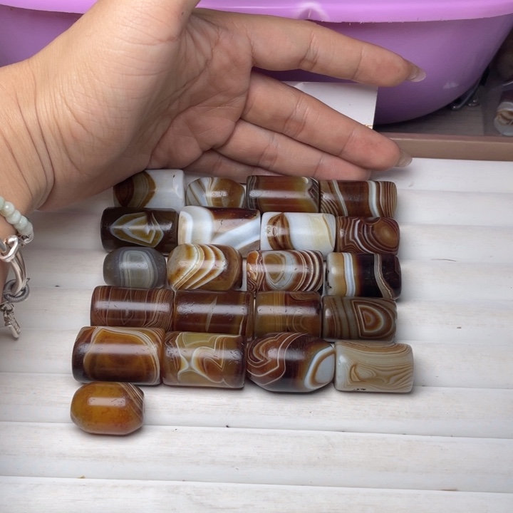 就***合玛瑙/玉髓散珠gjjlj