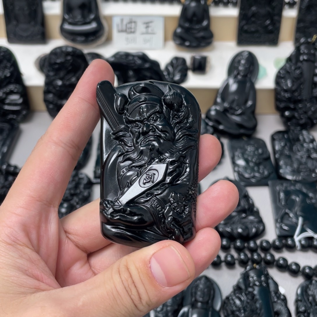 嘿***蛇纹石玉未镶嵌吊坠