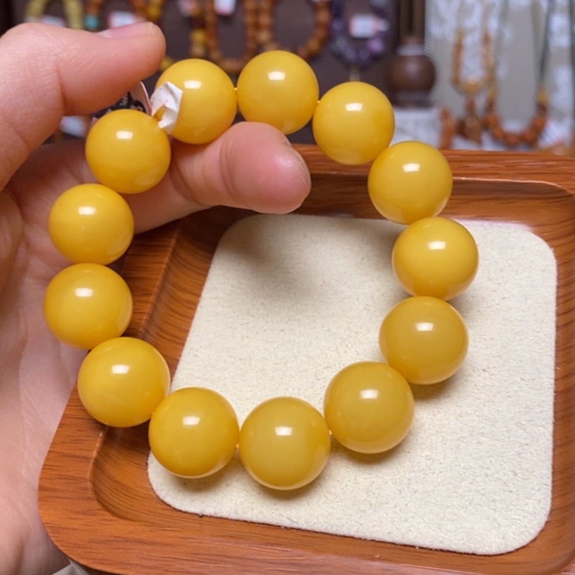 【闪购商品】手链蜜蜡未镶嵌手串